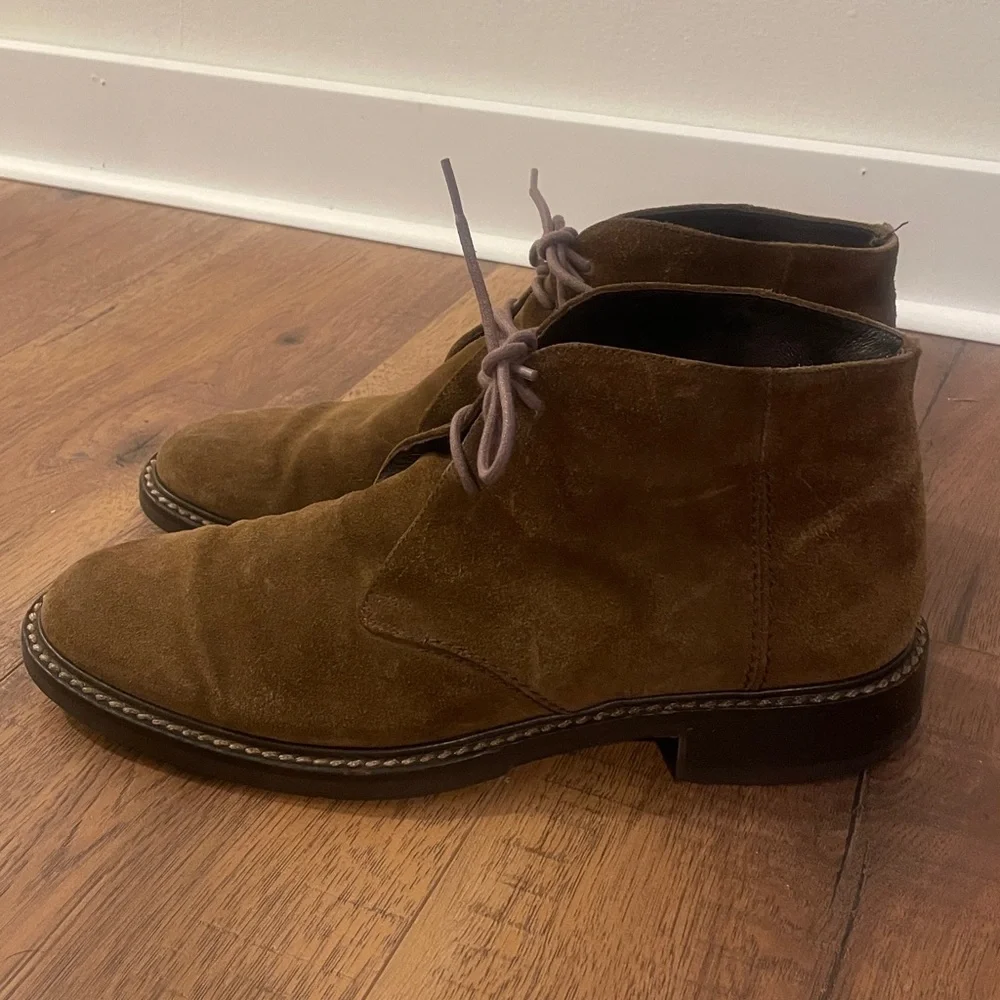 Banana Republic Men's Brown Suede Desert Chukka Boots Size 11